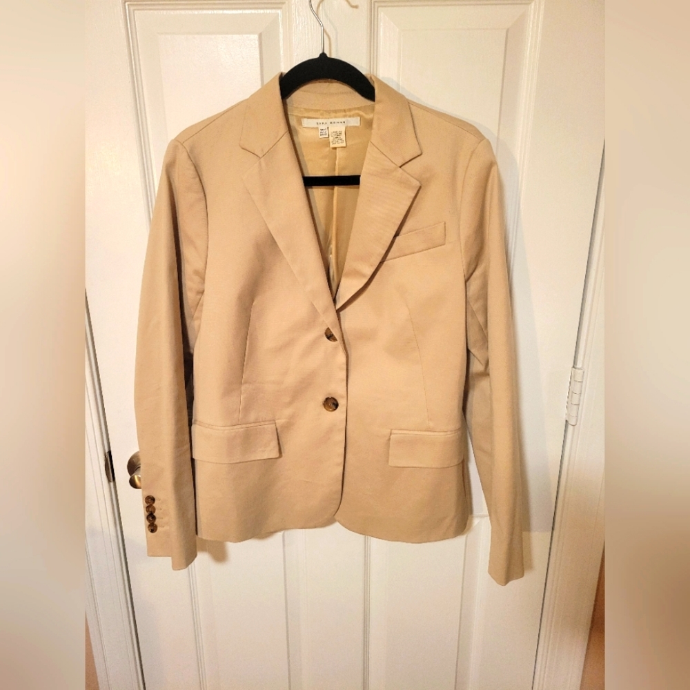 ZARA Women's Size 10 Khaki Blazer